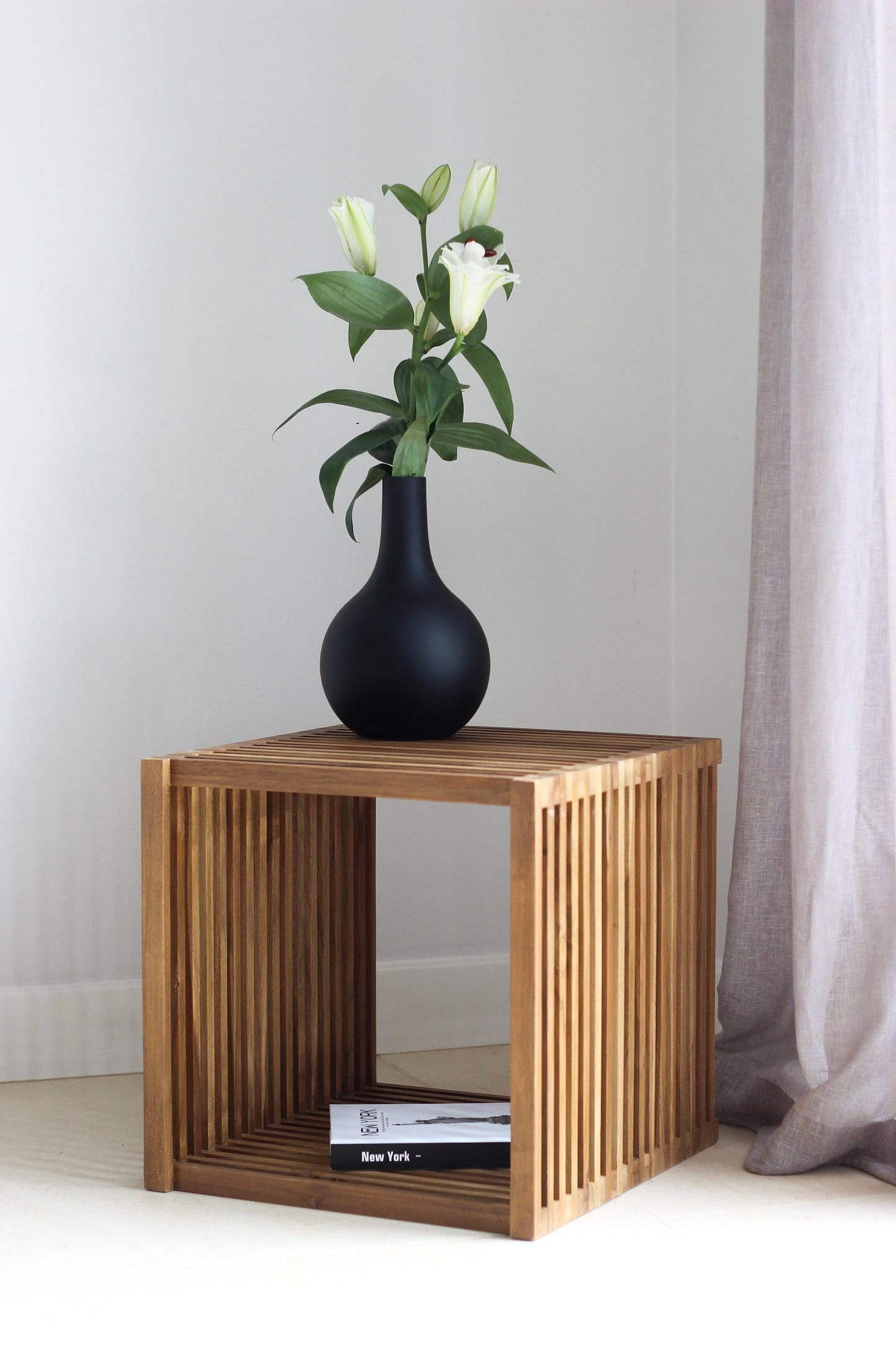 Würfel Regal Massivholz / Cube Akazieholz / Wandregal